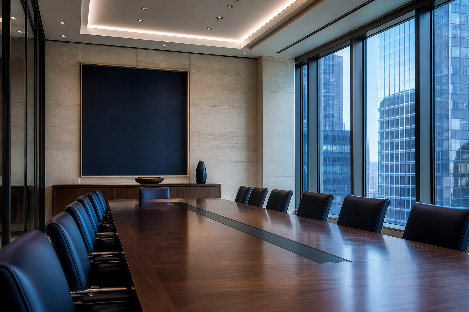 Formal boardroom